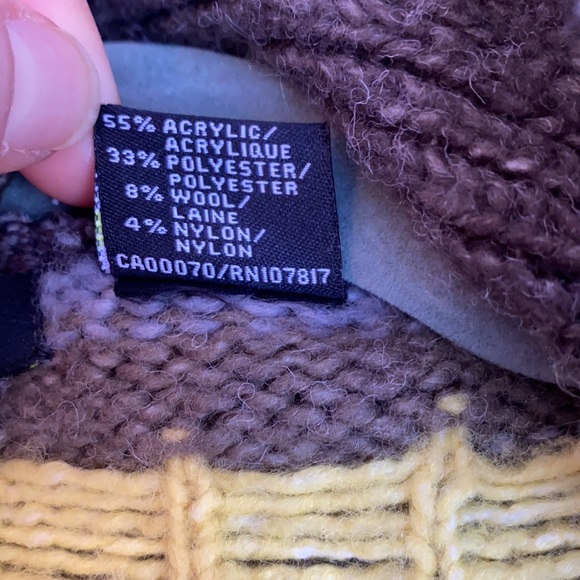 Press cardigan with wool size large - Picture 8 of 8